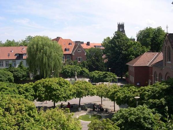 Aegidiikirchplatz: Blick Richtung Heeremannscher Hof