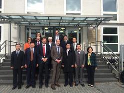 Richterdelegation aus der Provinz Ningxia zu Besuch beim OVG NRW