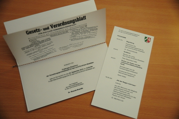 70 Jahre Verwaltungsgerichtsbarkeit